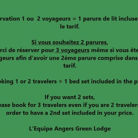 Angers Green Lodge Exteriör bild