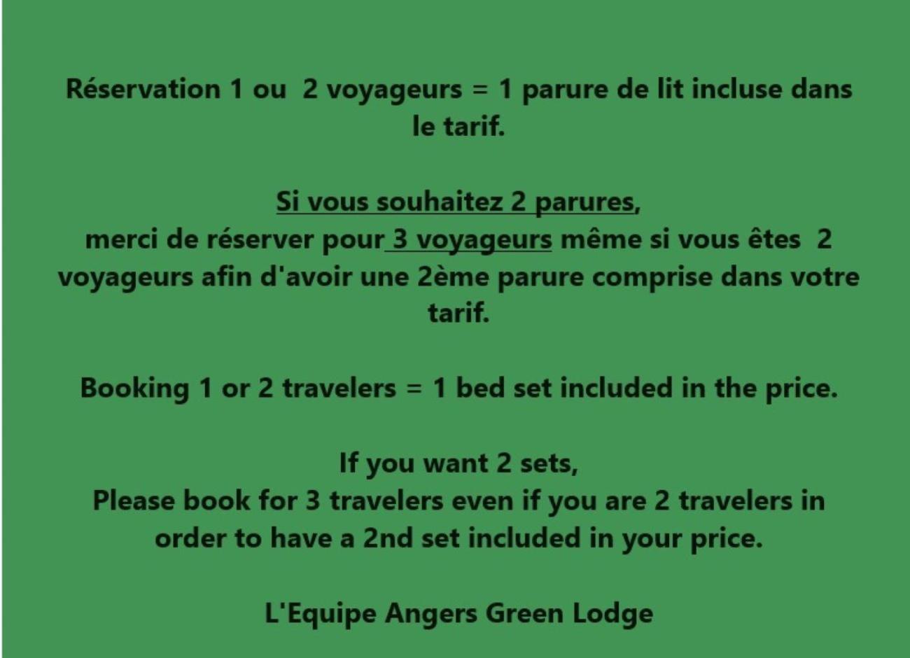 Angers Green Lodge Exteriör bild